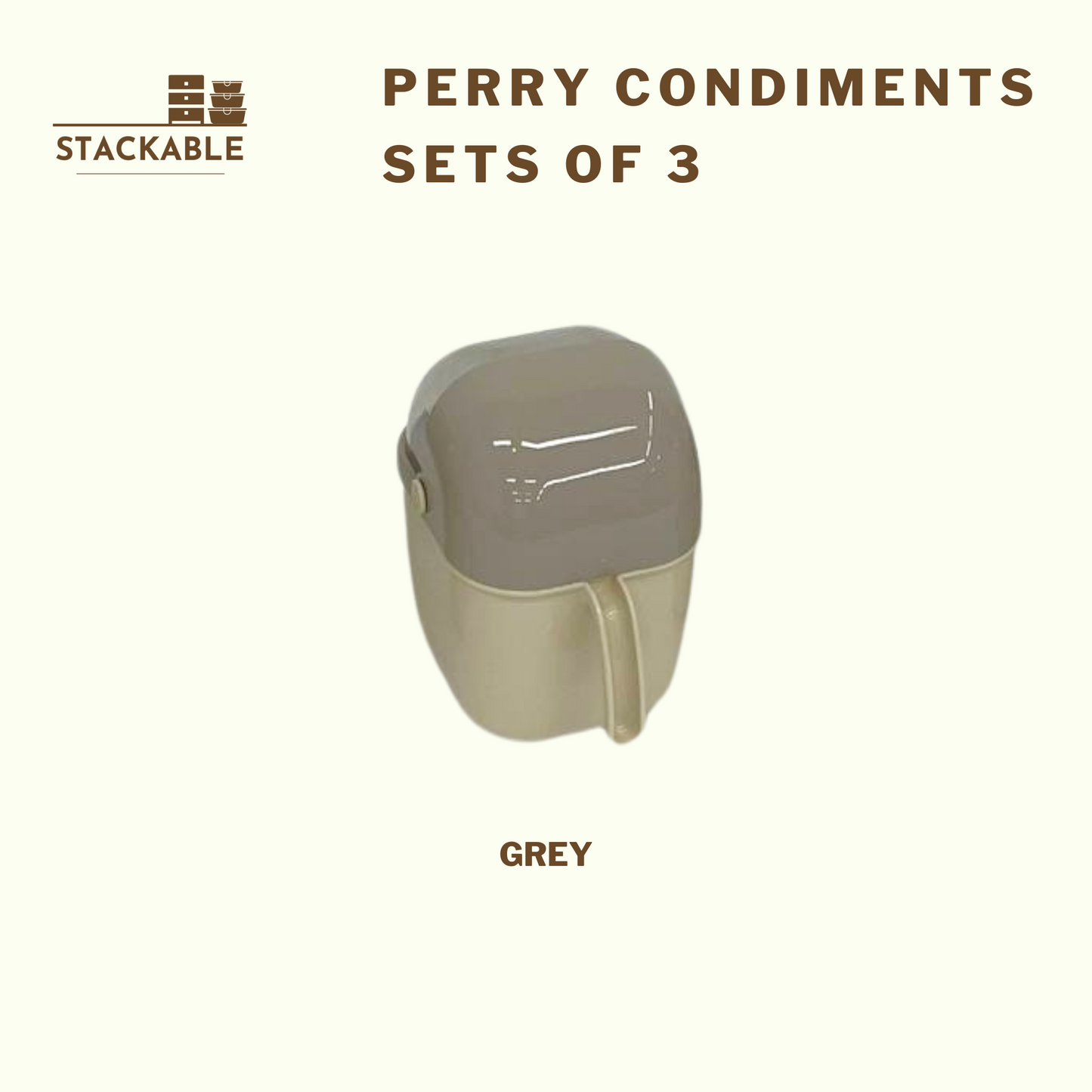 Perry Condiments Set