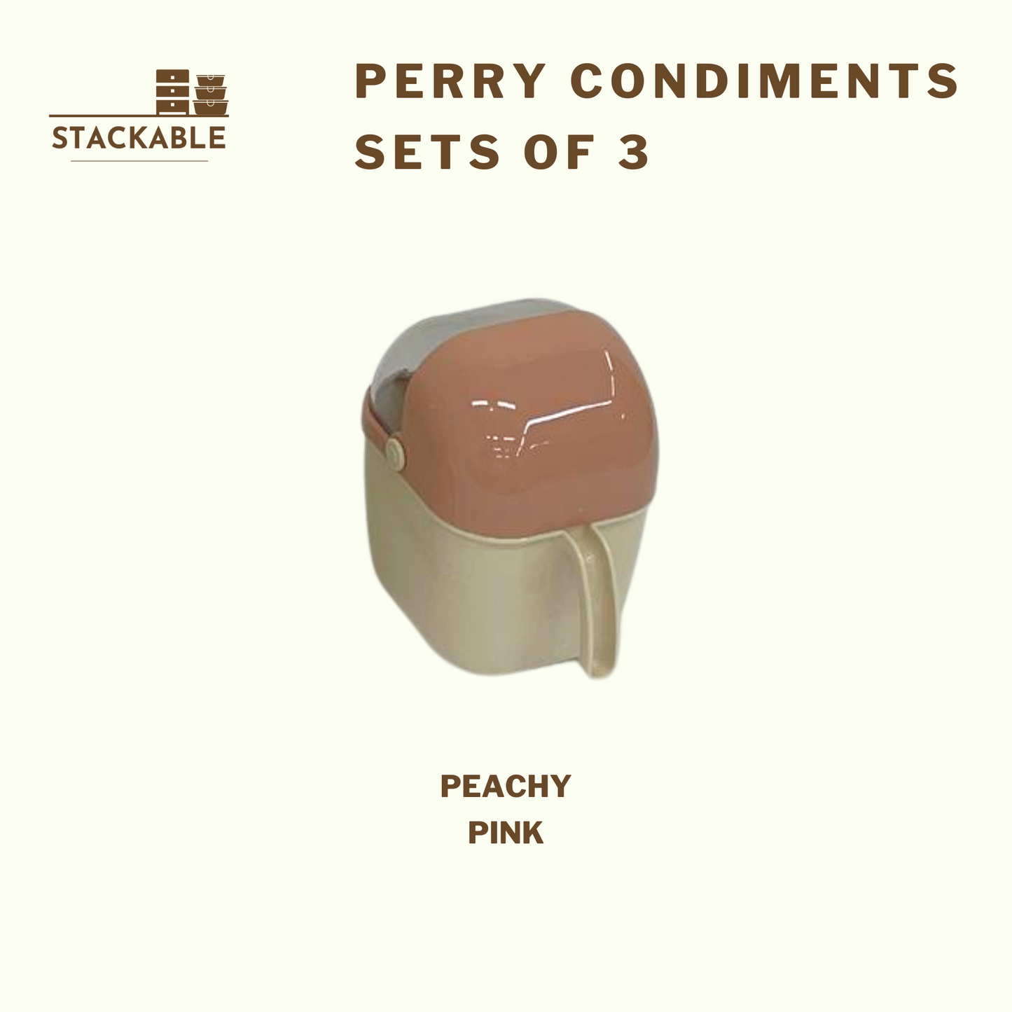 Perry Condiments Set