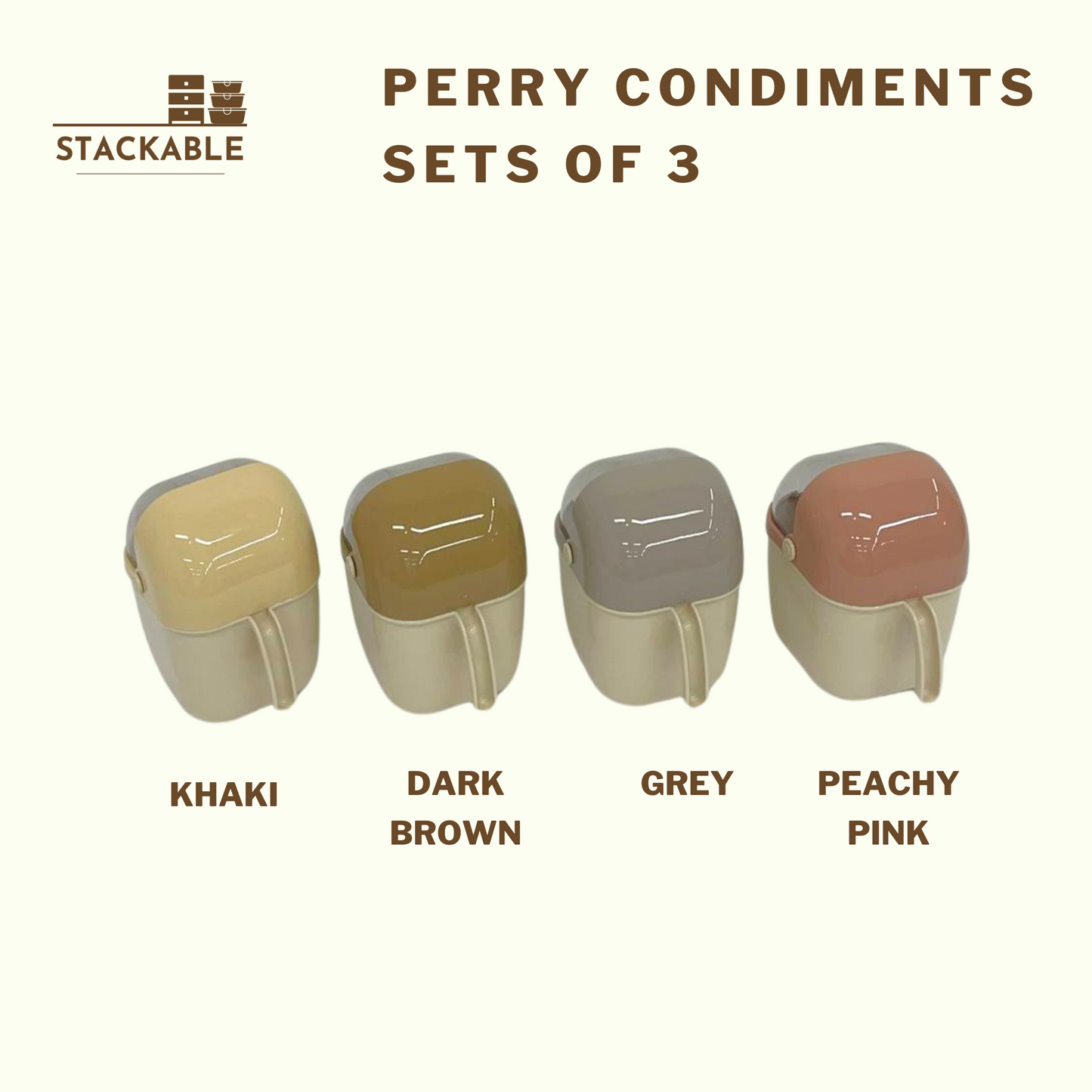 Perry Condiments Set