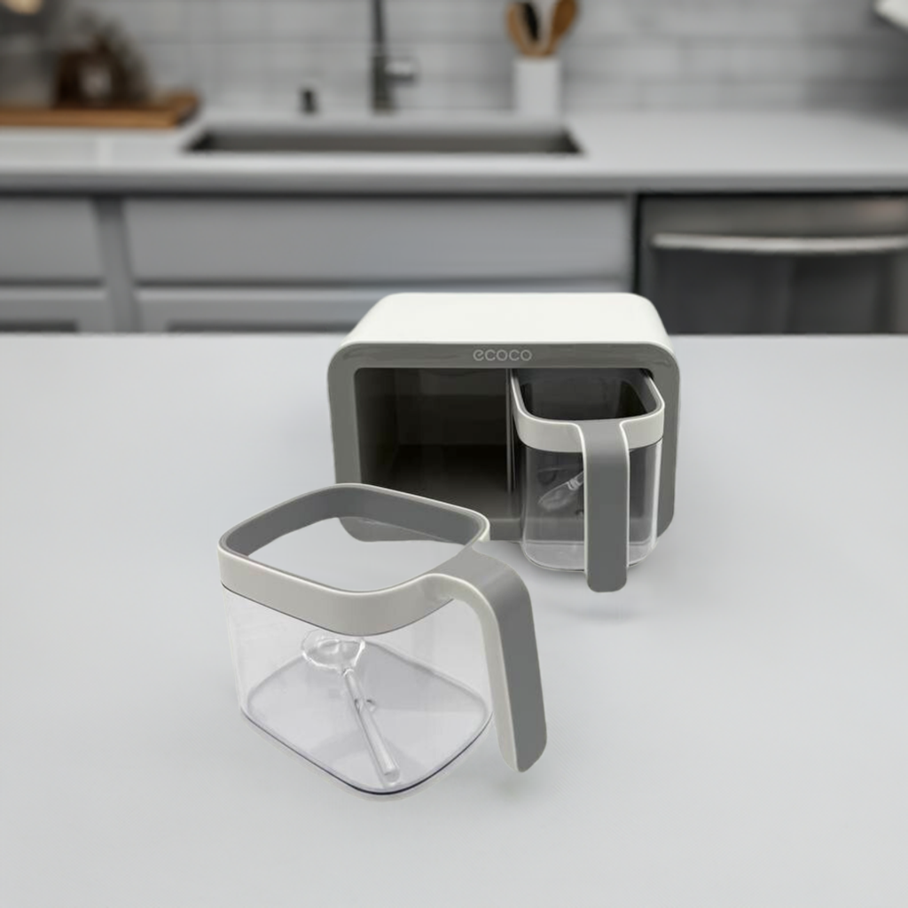 Ecoco Wall-mounted Condiments Set