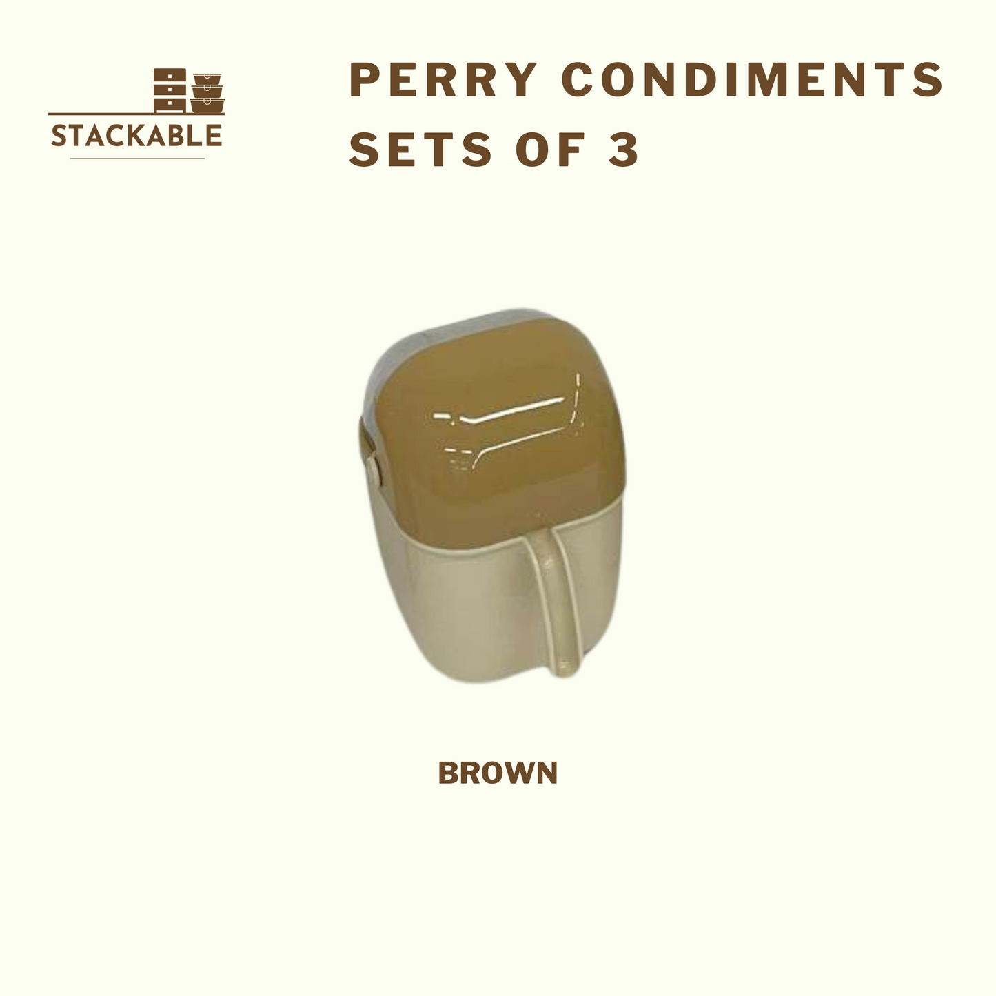 Perry Condiments Set