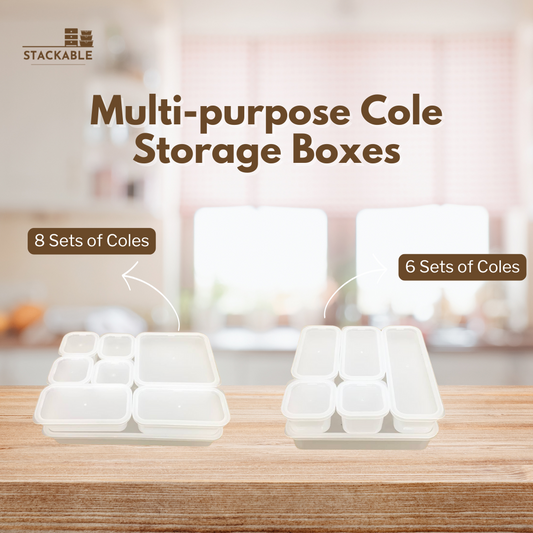 Multi-purpose Cole Storage Boxes